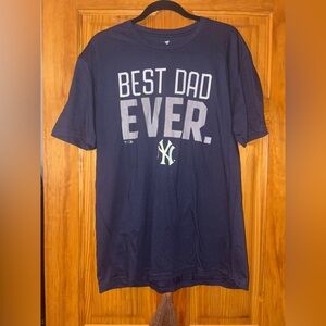 NY Yankees Best Dad Ever T-Shirt